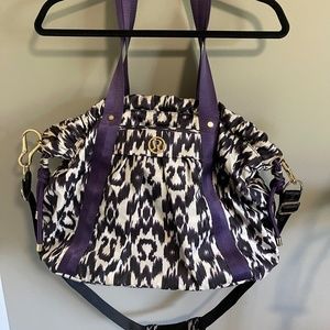 Lululemon Effortless Bag Yoga Tote Laptop Ikat Pattern